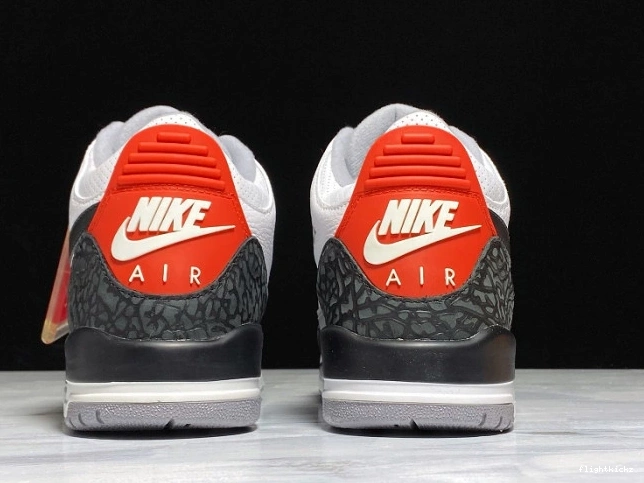 3 mens Jordan Air Retro Fire NRG Red AQ3835-160 Tinker 1120